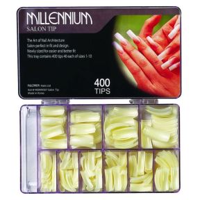 Millennium Salon Gold Nail Tips 400